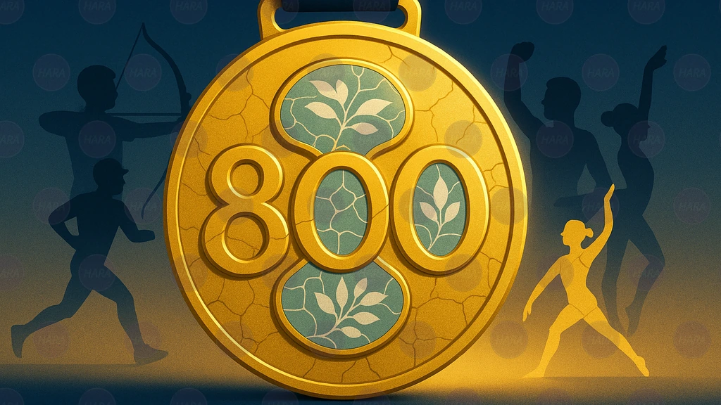 800호 금메달의 무게, 도자기 파편으로 말하다: 한국 하계 아시안게임 역사의 전환점